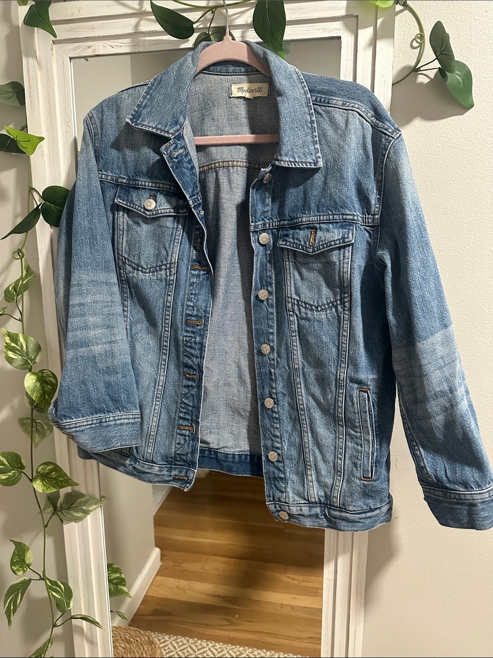 Madewell Light Blue Denim Trucker Jacket